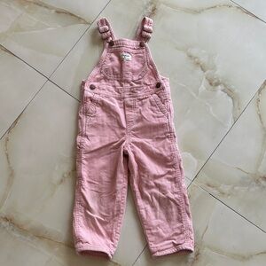 OshKosh B'gosh Pink Corduroy Overalls